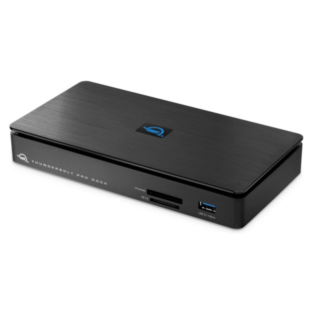 OWC Thunderbolt Pro Dock with 10G Ethernet, Frontside CFexpress and SD Card Readers (Black)