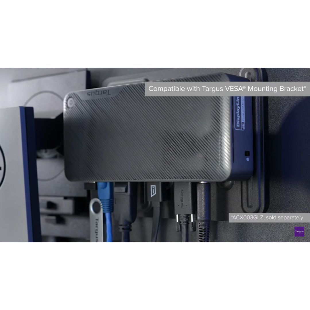 Targus USB-C Universal DV4K Docking Station with 100W Power Delivery and Dual Monitor Support