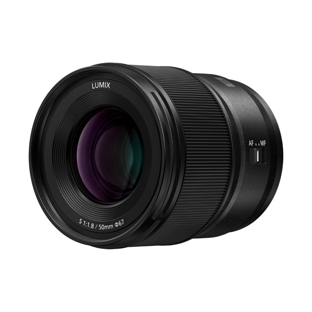 Panasonic Lumix S 50mm f/1.8 Lens, L-Mount, Black (Certified Refurbished)
