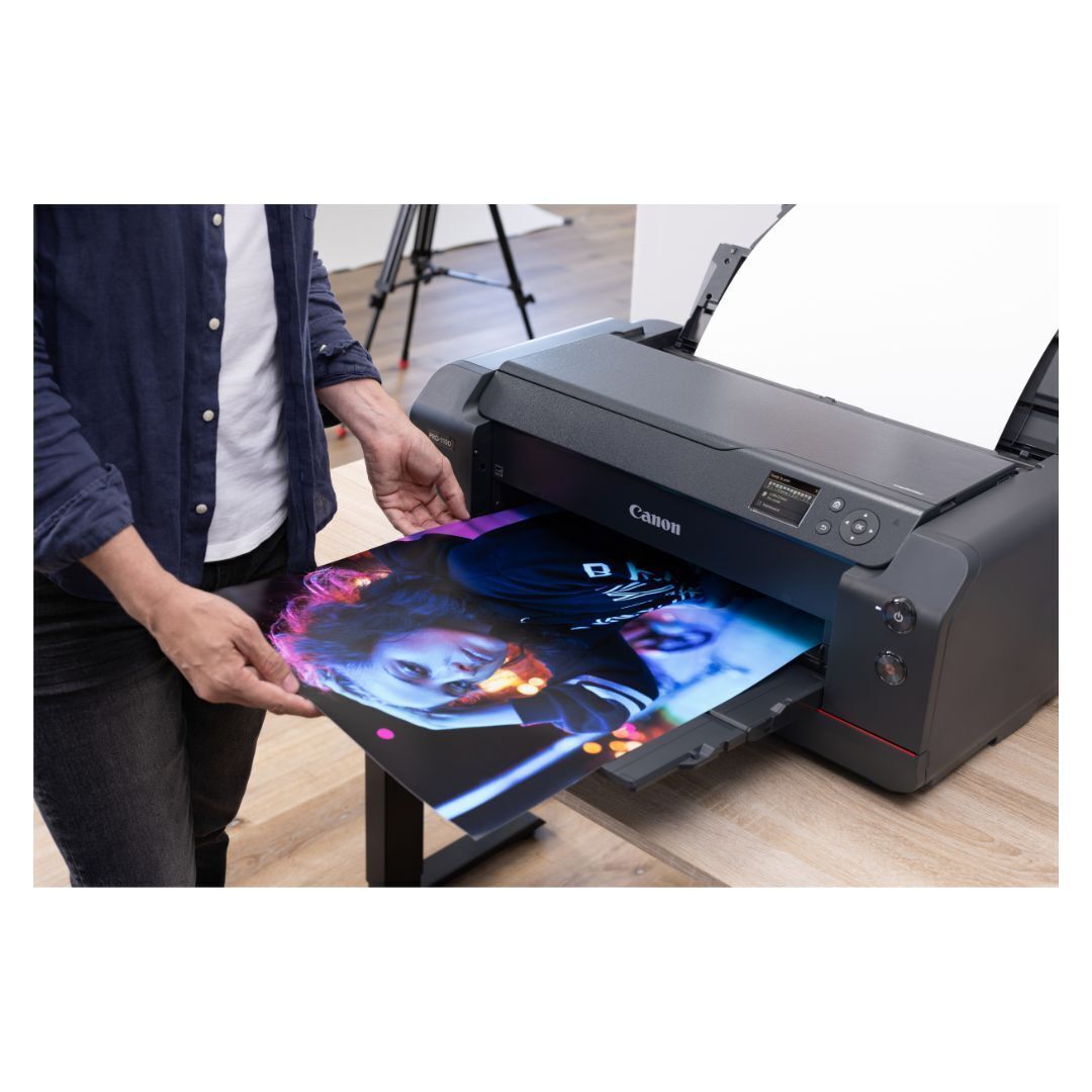 Canon imagePROGRAF PRO-1100 17-Inch Wide Format Printer with Lucia Pro II Ink System (Black)