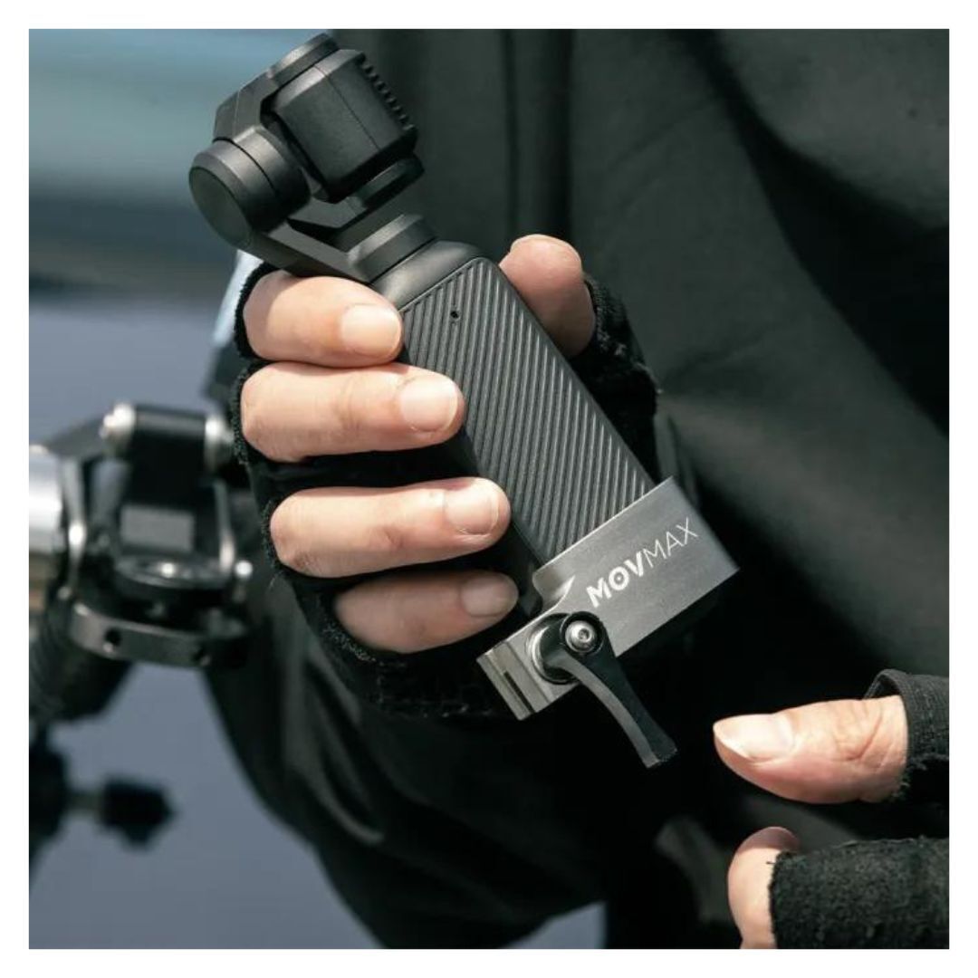 MOVMAX Blade Arm Aluminum Alloy Hoop Connector for DJI Osmo Pocket 3 (Gray)