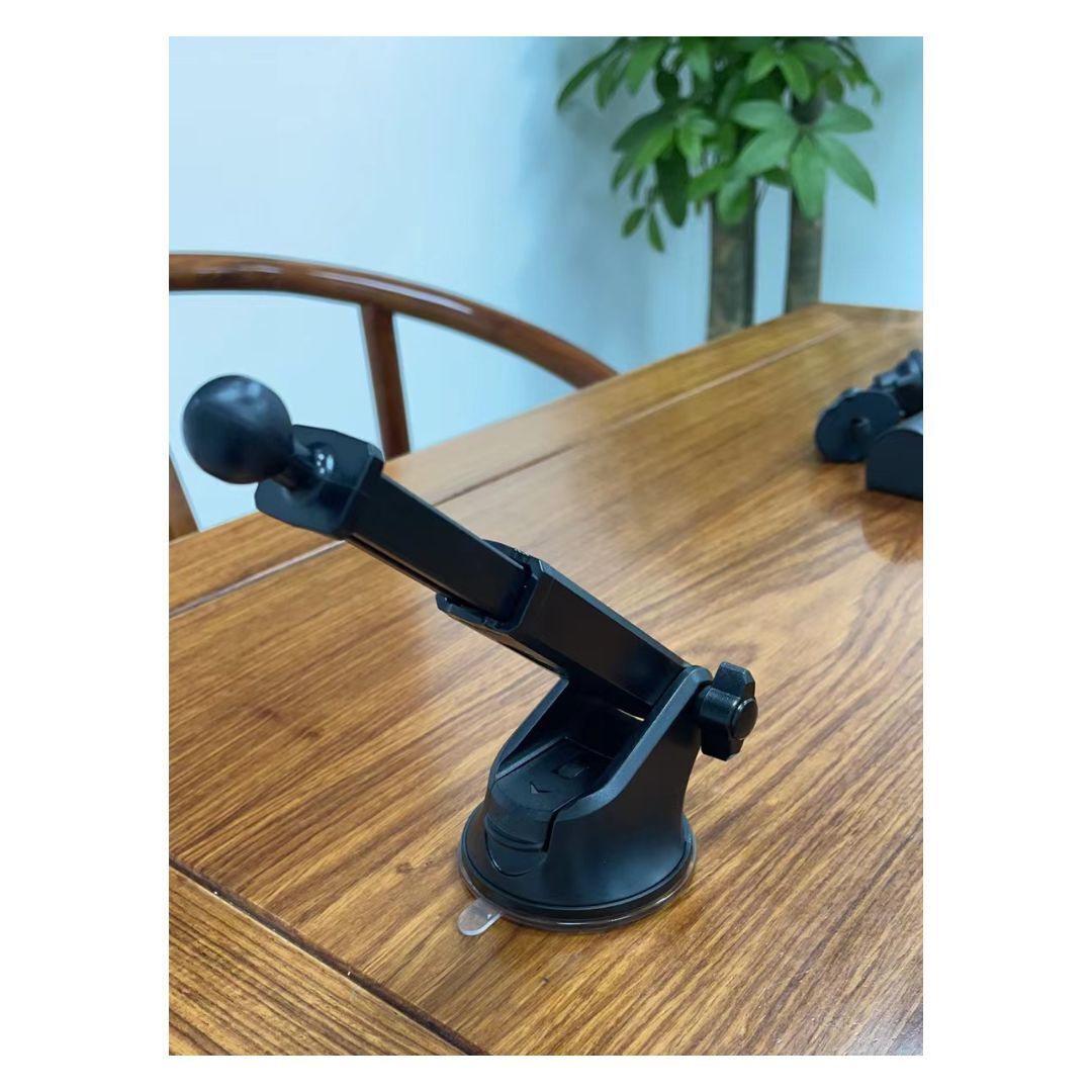 Knox Gear GPS Suction Cup Mount with Lightweight Design, Adjustable Height, and Pivoting Arm (Black)