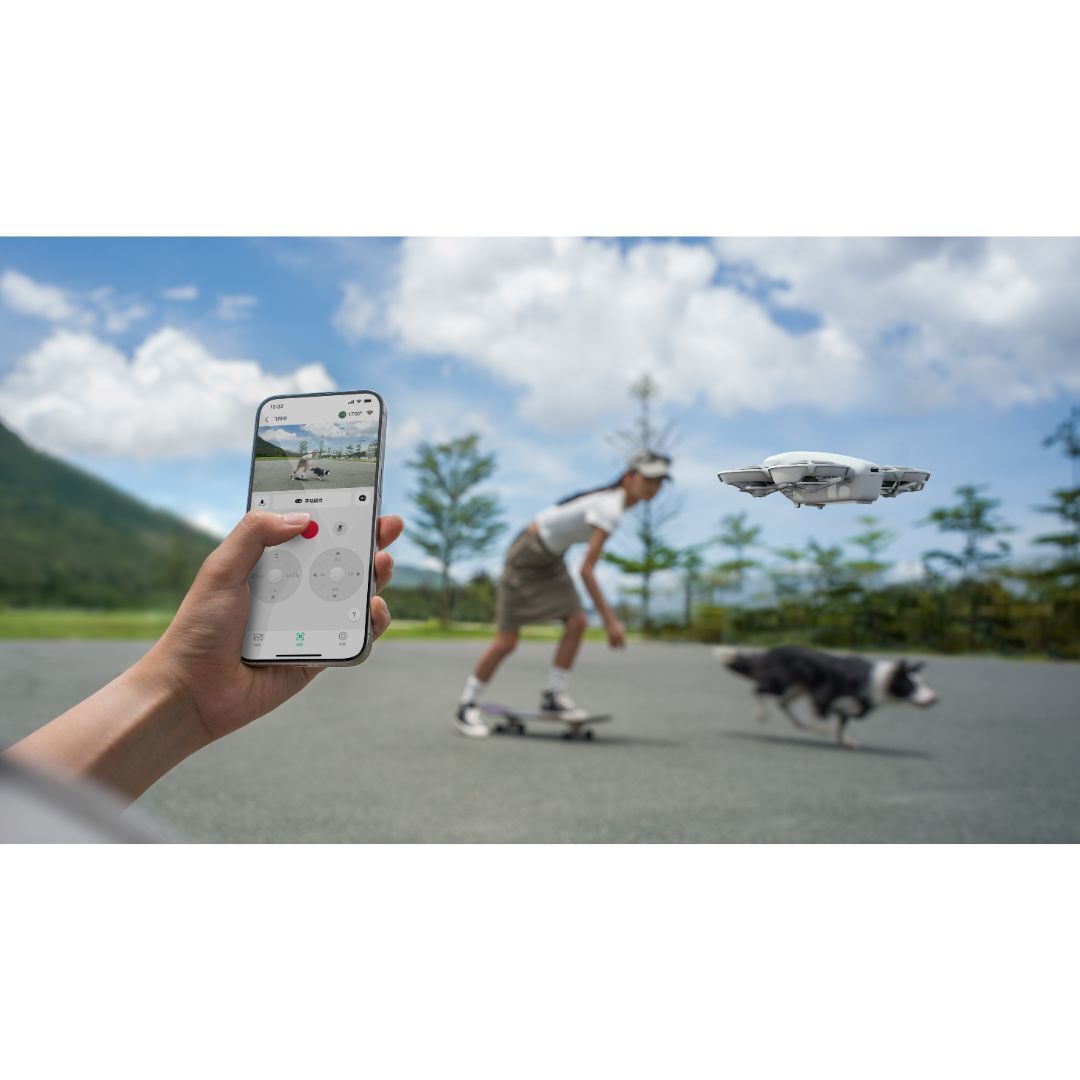 DJI Neo Palm-Sized Lightweight Drone Combo (No RC) with Six Intelligent Shooting Modes