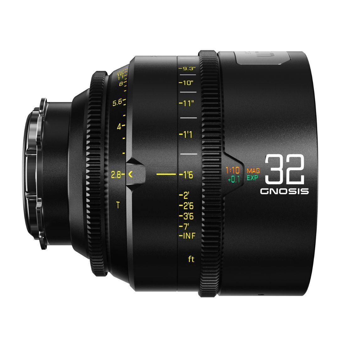 DZOFilm Gnosis 32mm VV T2.8 Macro Cine Lens with 1.0x Magnification (LPL, PL, EF, Black)