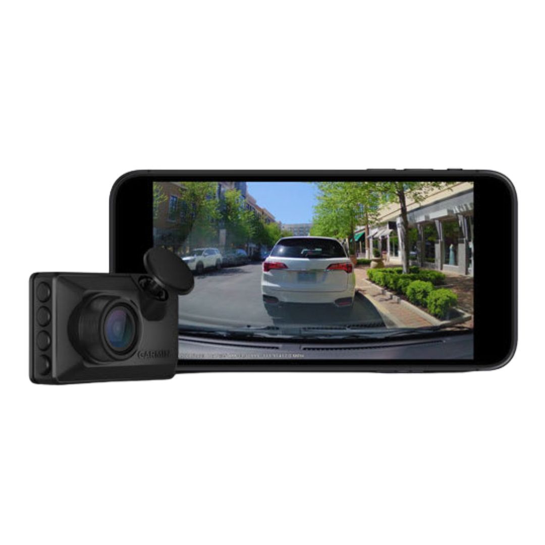 Garmin Dash Cam X110 Compact 1080p Camera with 140-Degree Field of View and Voice Control (Black)