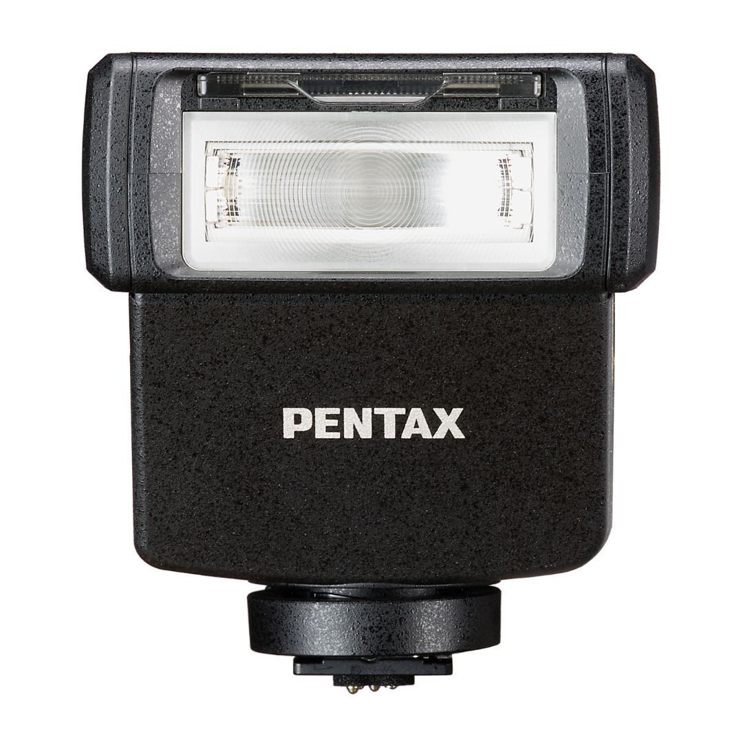 PENTAX AF180FG Auto Flash with Built-In Wide-Angle Panel and Weather-Resistant Construction (Black)