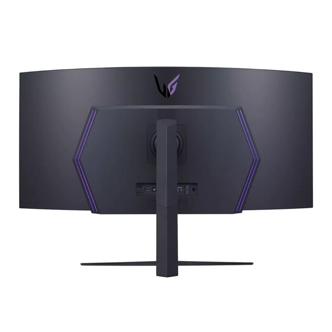 LG 45GR95QE 45-Inch UltraGear 1440p 240 Hz OLED Curved Gaming Monitor with AMD FreeSync (Black)