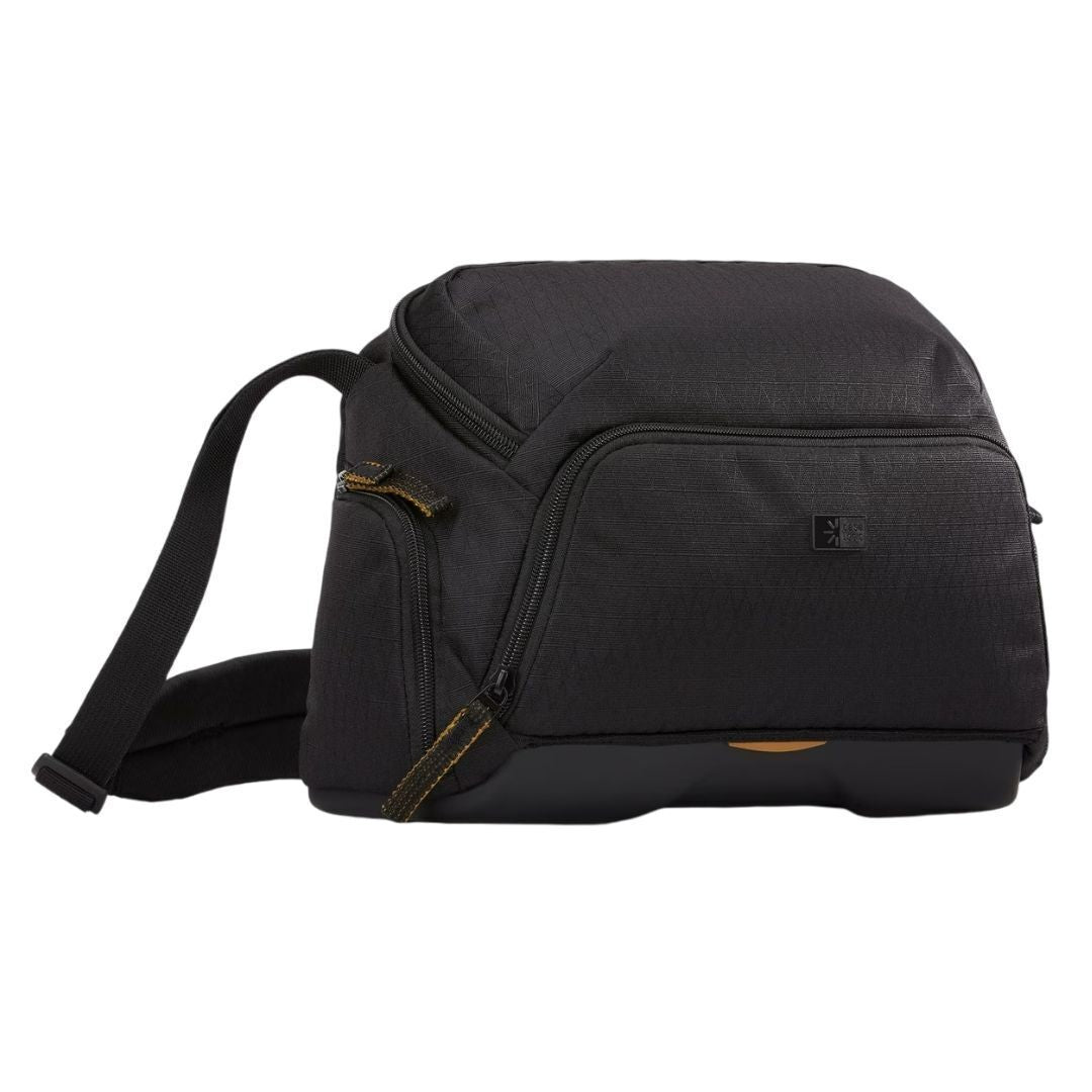 Case Logic Viso DSLR and Mirrorless Camera Sling Bag with Articulating Strap (Medium, Black)