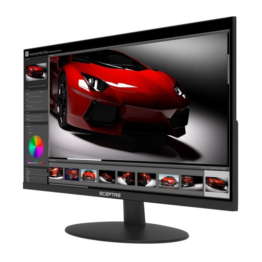 Sceptre IPS 23.8-Inch 1080p Full HD LED Edgeless Design Slim Monitor with HDMI Ports (Black)