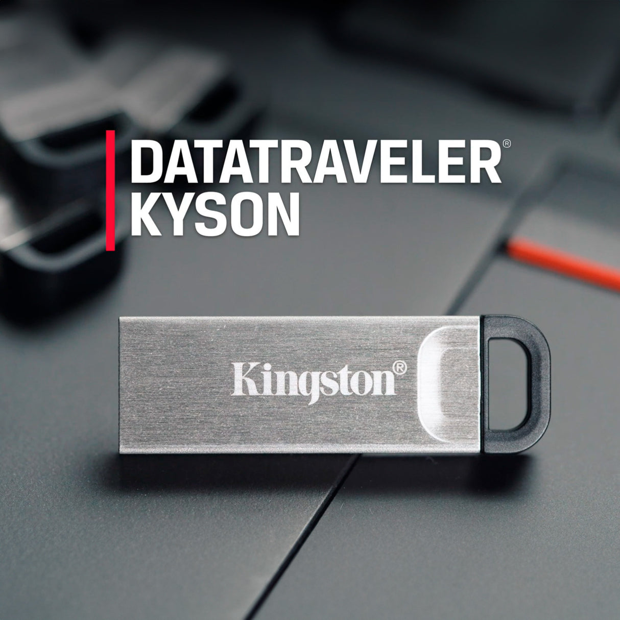 Kingston 128GB DataTraveler Kyson USB 3.2 Gen 1 Metal Flash Drive (10-Pack) Bundle