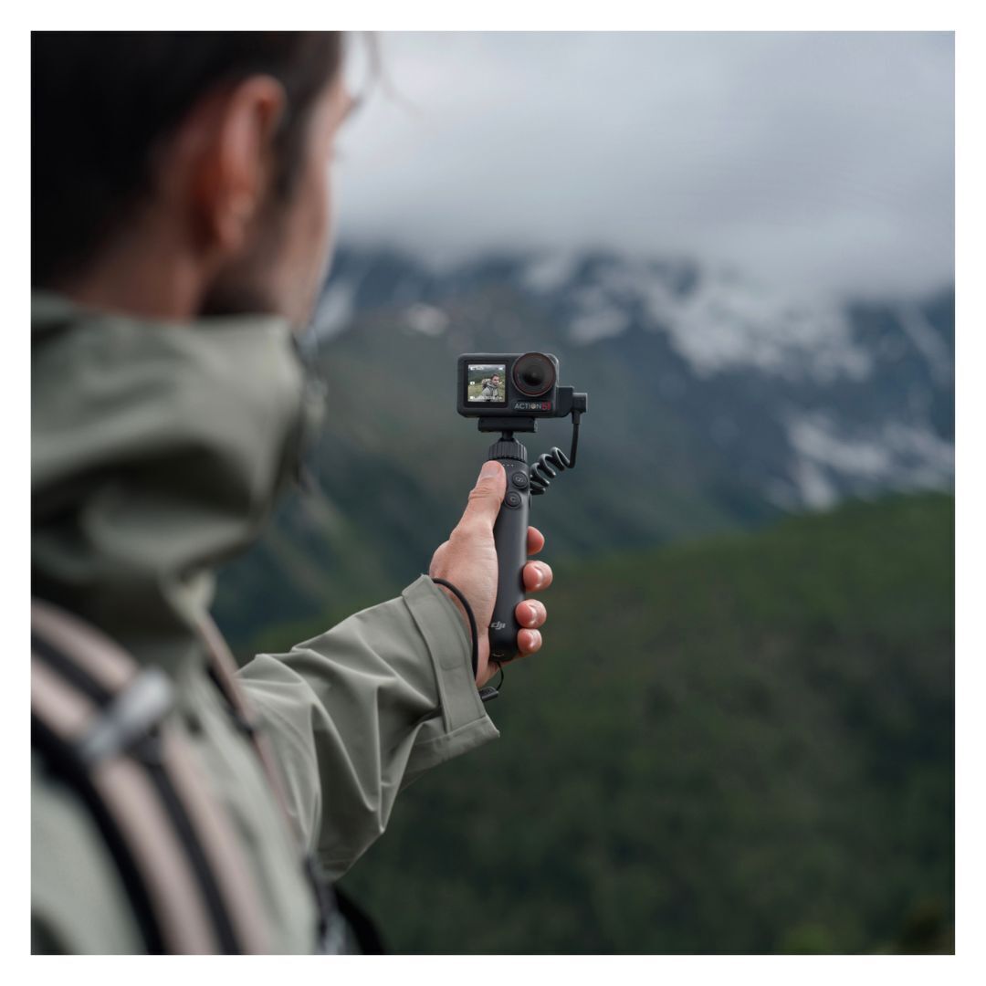 DJI Osmo Action Compact Lightweight Multifunctional Charging Handle for Action 5 Pro Camera