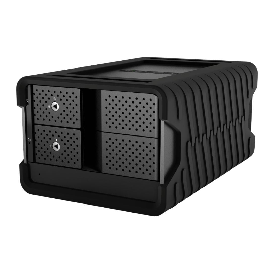 Glyph Blackbox Pro Raid Desktop Drive with USB-C 3.1 Gen2 Interface and 7200 RPM (40TB, Black)