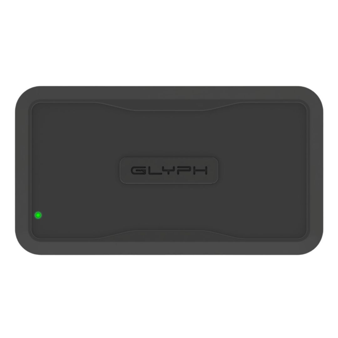 Glyph Atom Pro Portable Thunderbolt 3 NVMe SSD V2 with 2800 MBPS Transfer Speeds (4TB, Black)