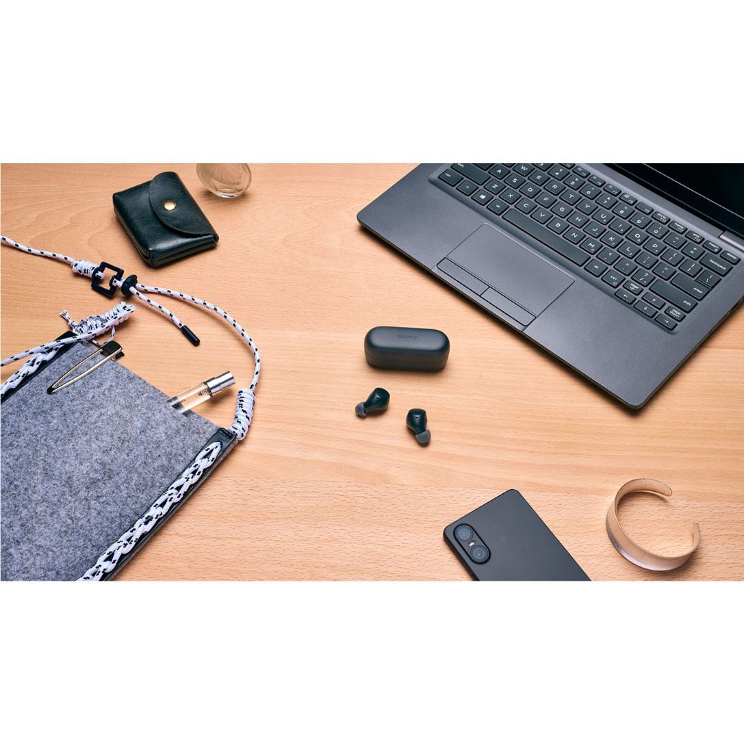 Sony WF-C510 Compact and Lightweight Truly Wireless Earbuds with Up To 11 Hours Battery Life (Black)