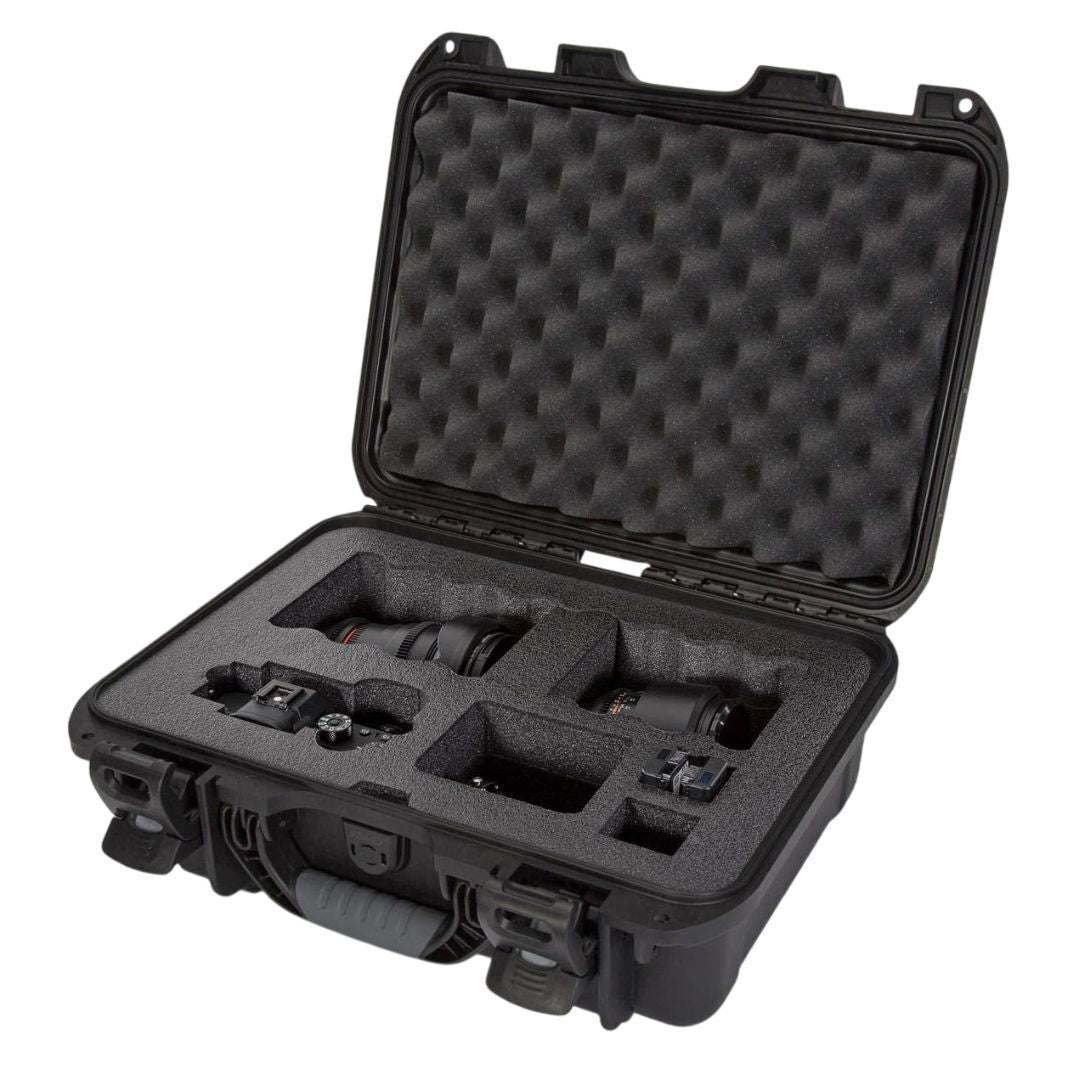 NANUK 920 Molded Interior Hard Case with Foam Insert and Lid Organizer for Sony A7R Camera (Black)