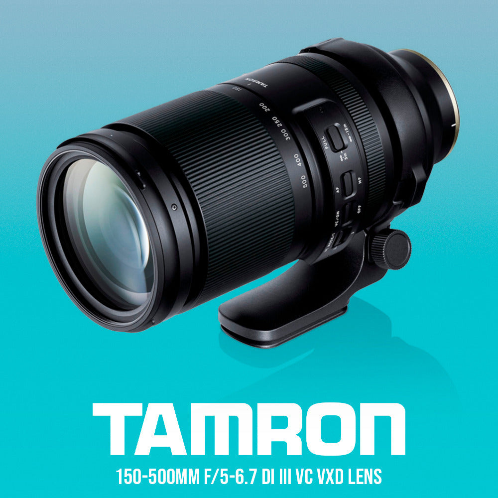 Tamron 150-500mm f5-6.7 Di III VC VXD Lens for Sony Full-Frame Mirrorless Camera Bundle