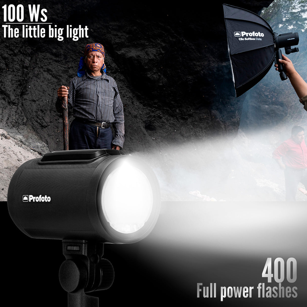 Profoto A2 Monolight with Profoto Clic Magnum Reflector with Protective Case Bundle