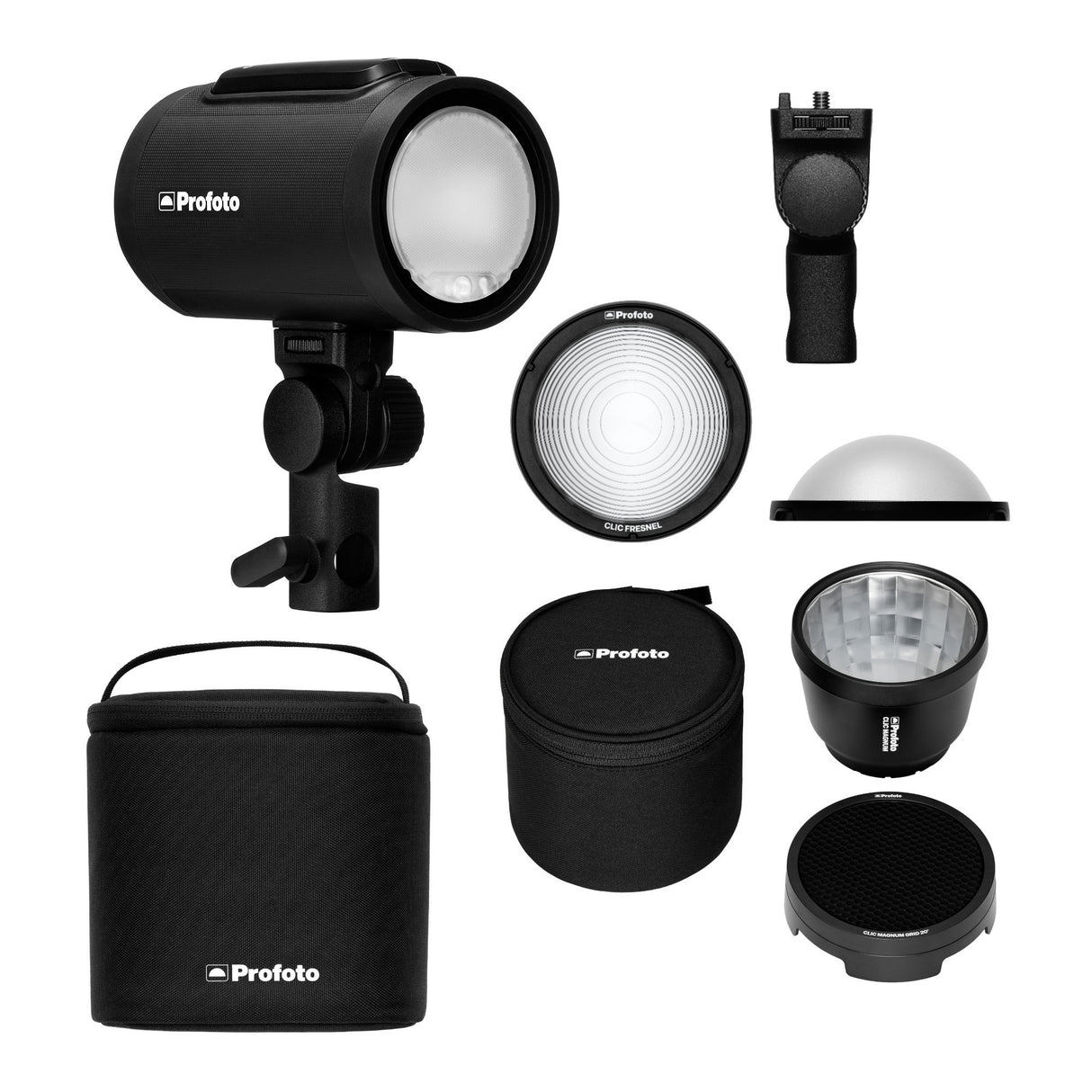 Profoto A2 Monolight with Profoto Clic Magnum Reflector with Protective Case Bundle
