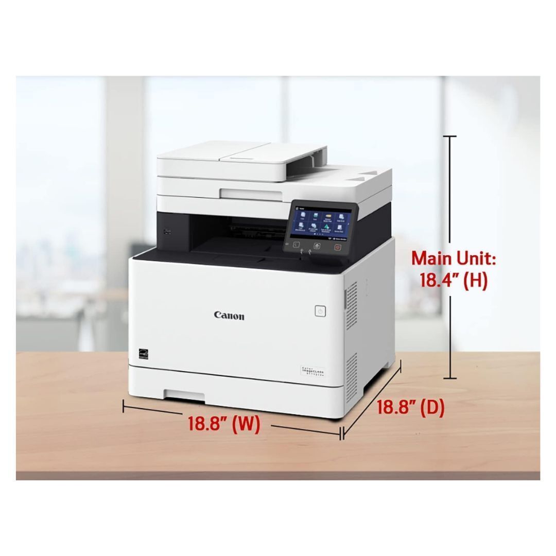 Canon Color imageCLASS MF741Cdw Wireless All-in-One Laser Printer (Certified Refurbished)