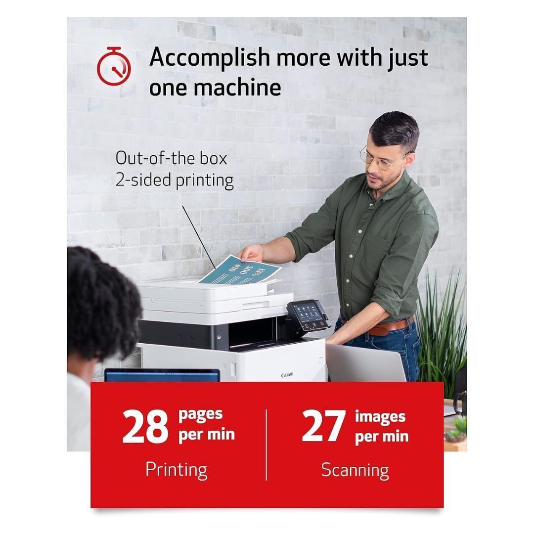 Canon Color imageCLASS MF741Cdw Wireless All-in-One Laser Printer (Certified Refurbished)