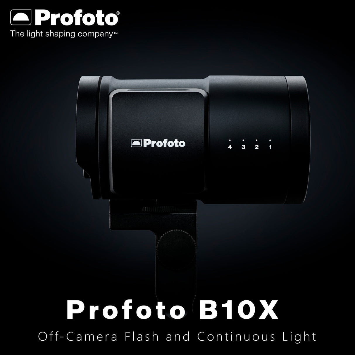 Profoto B10X Off-Camera Flash and Continuous Light with OCF Magnum Reflector and Battery Bundle