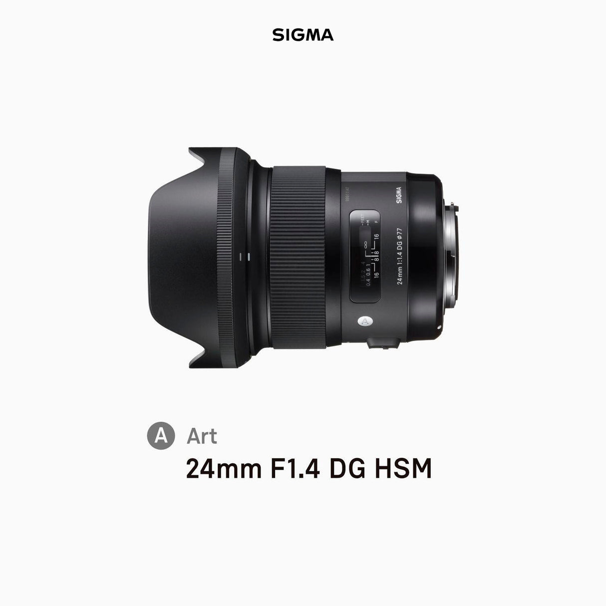 Sigma 24mm F1.4 DG HSM Art Lens with USB Dock, Camera Bag, 64GB Memory Card, and 77mm Filter Bundle