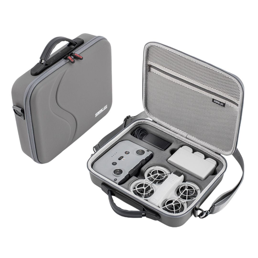 STARTRC Portable Storage Bag for DJI Neo Fly More Combo with Custom Interior and Retractable Handle