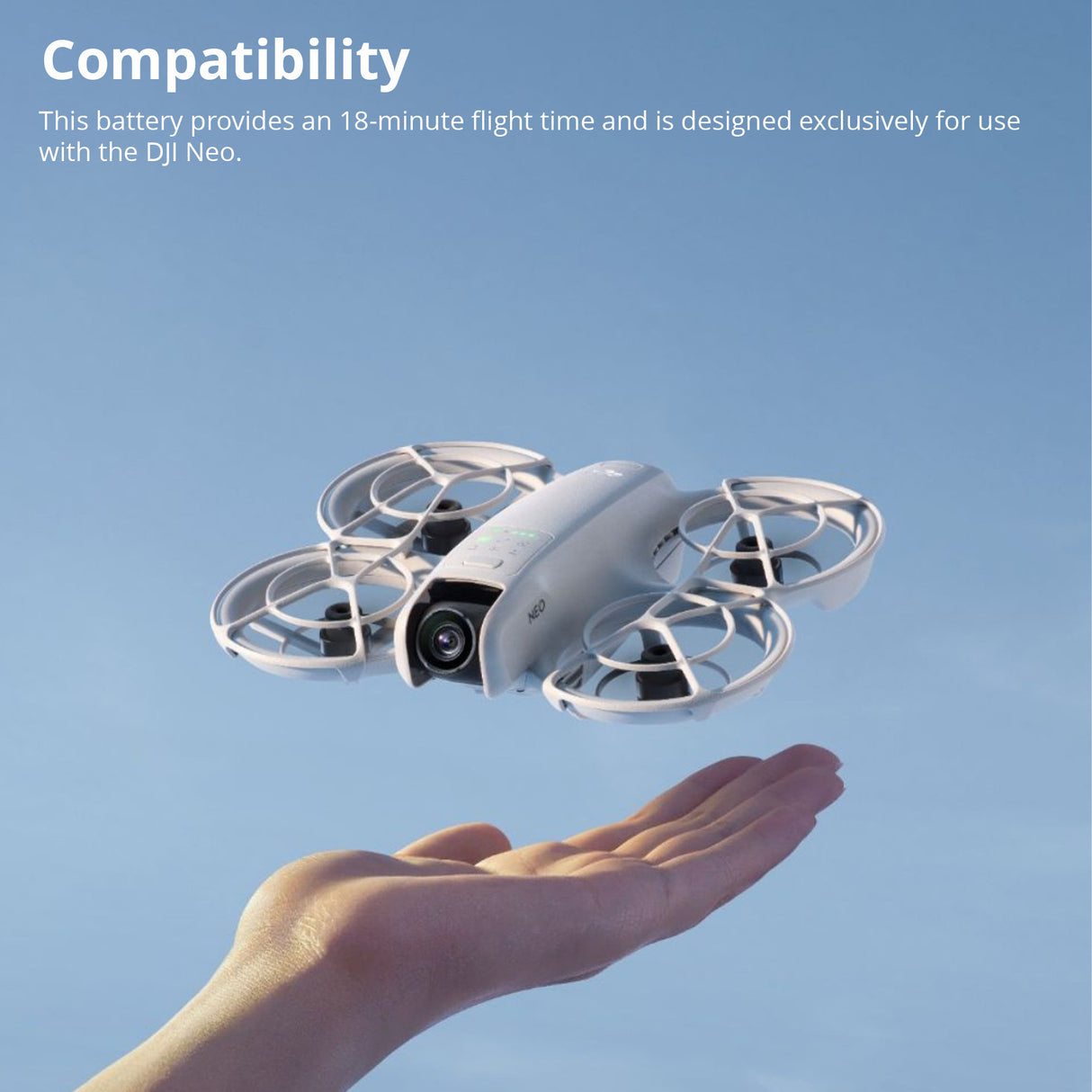 DJI Neo Intelligent Flight Battery (2-Pack) with 30" Double-Sided Drone Landing Pad Bundle