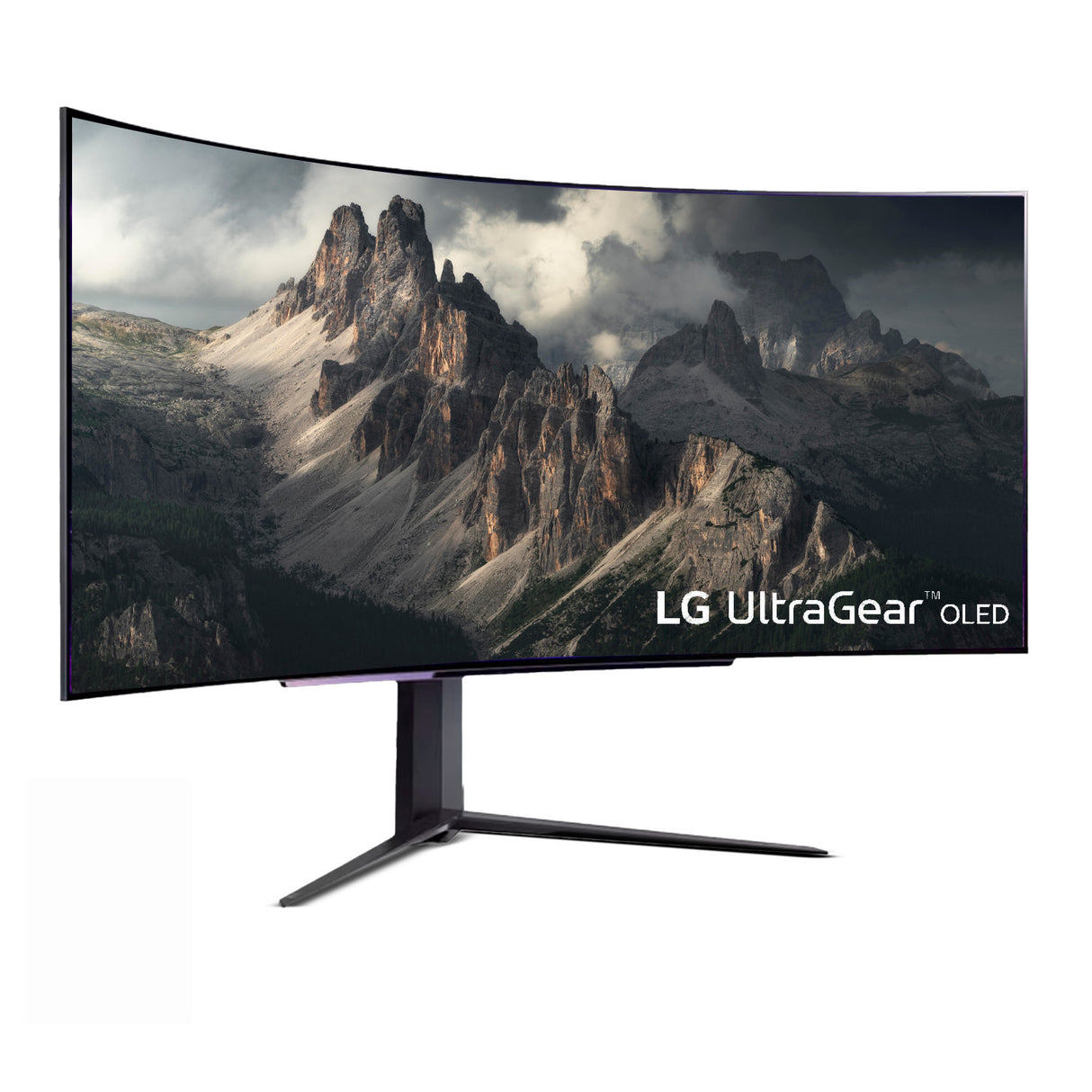 LG 45GR95QE 45-Inch UltraGear 1440p 240 Hz OLED Curved Gaming Monitor with AMD FreeSync (Black)