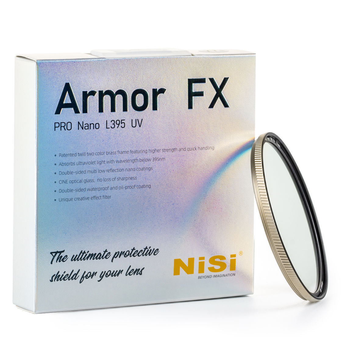 NiSi 40.5mm Armor FX PRO Nano L395 UV Protection Filter