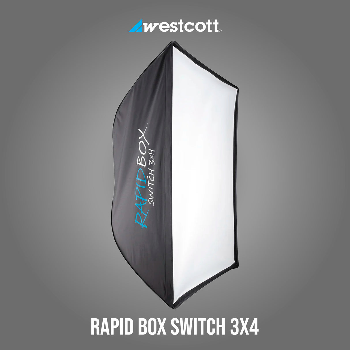Westcott Rapid Box Switch Rectangular 3x4 Feet Softbox with Adjustable Corner System Mods Bundle