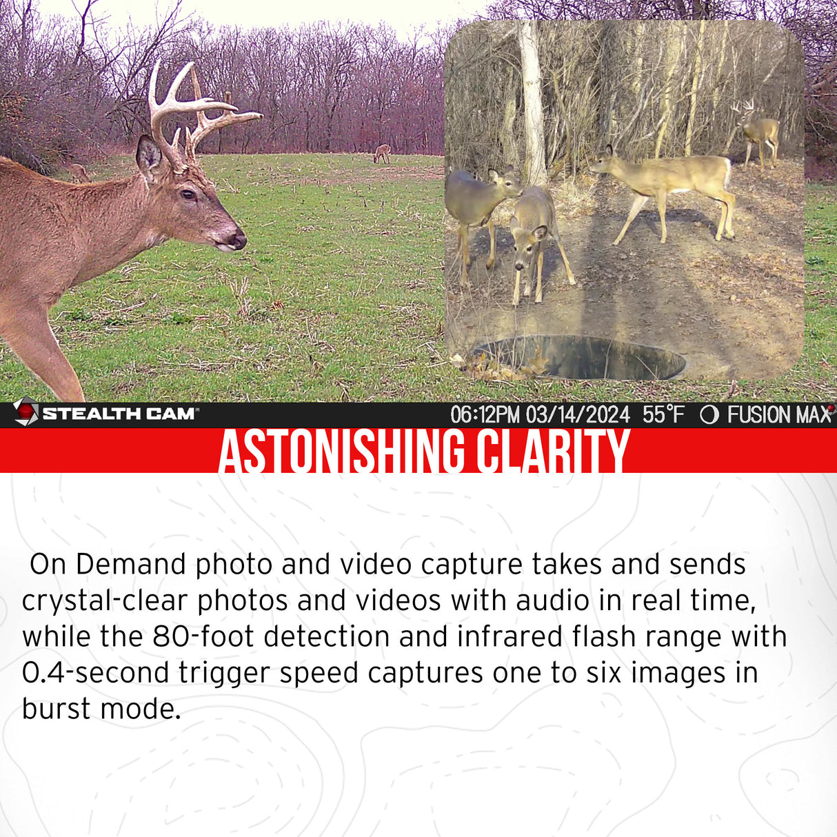 Stealth Cam 36MP Fusion Max Cellular Trail Camera (4-Pack) with Solar Power Pack (4-Pack) Bundle