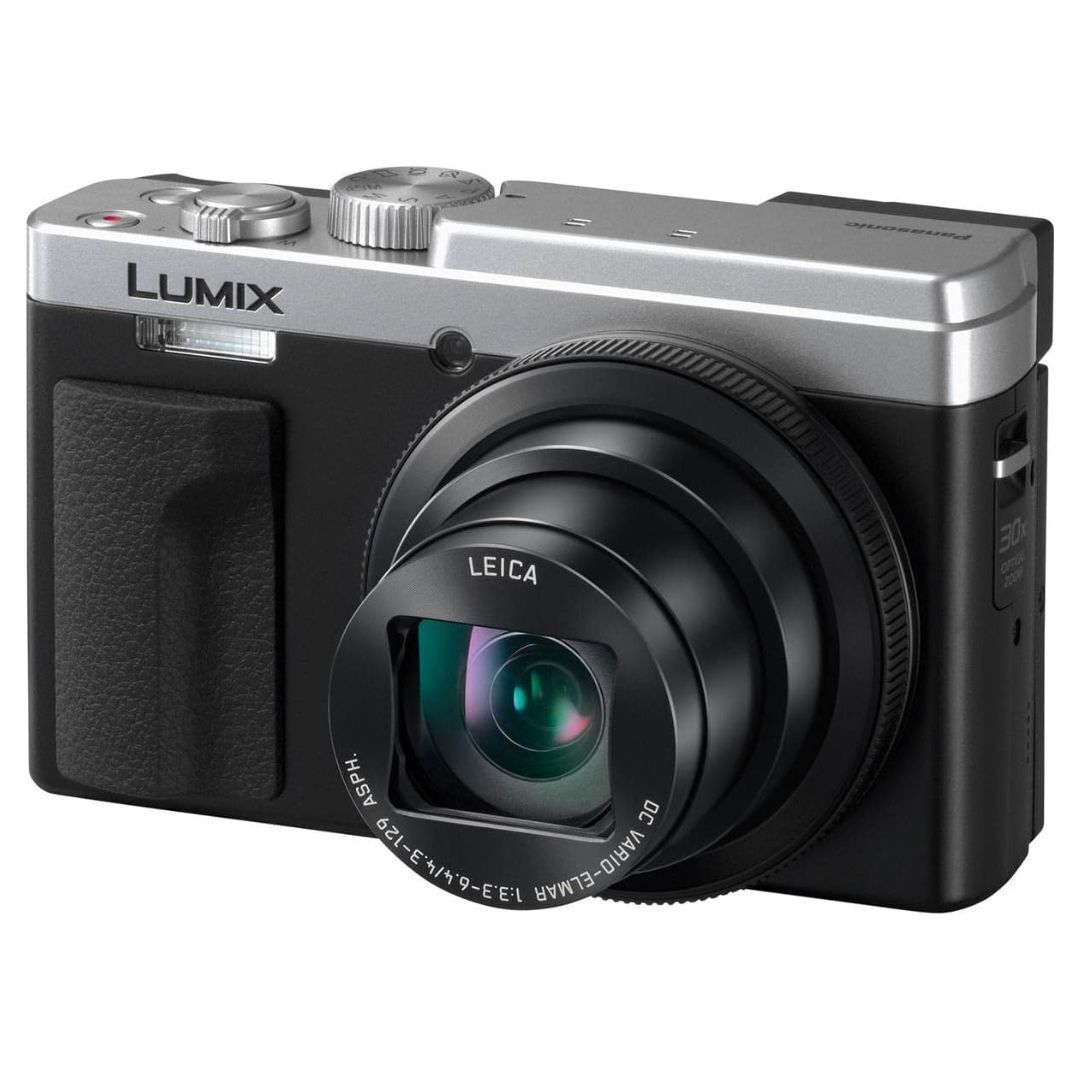 Panasonic LUMIX ZS80DS Travel Zoom Camera, 20.3MP, 4K, 3" LCD, 30x Zoom (Silver) (Certified Refurbished)