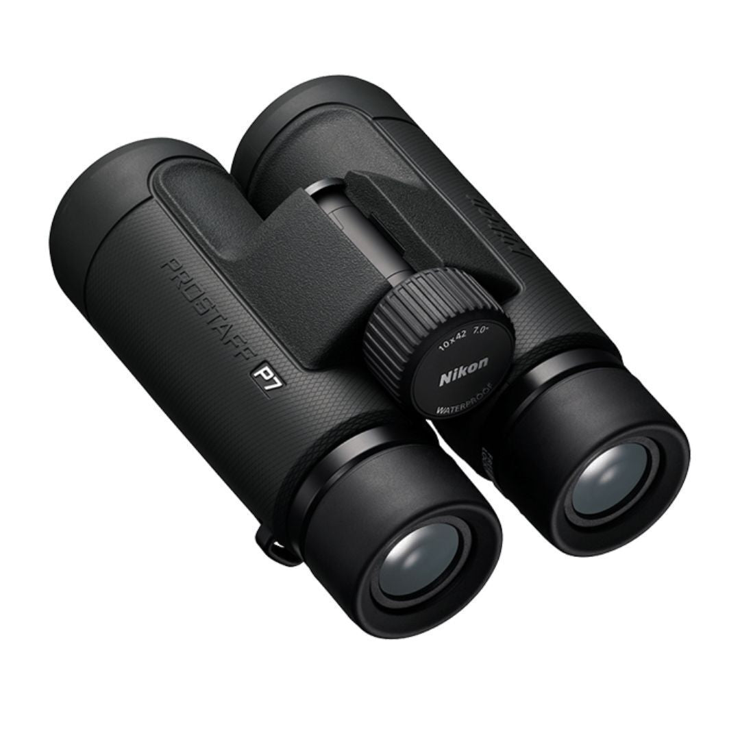 Nikon PROSTAFF P7 10x42 Waterproof Binocular with Locking Diopter Ring (Black, Refurbished)