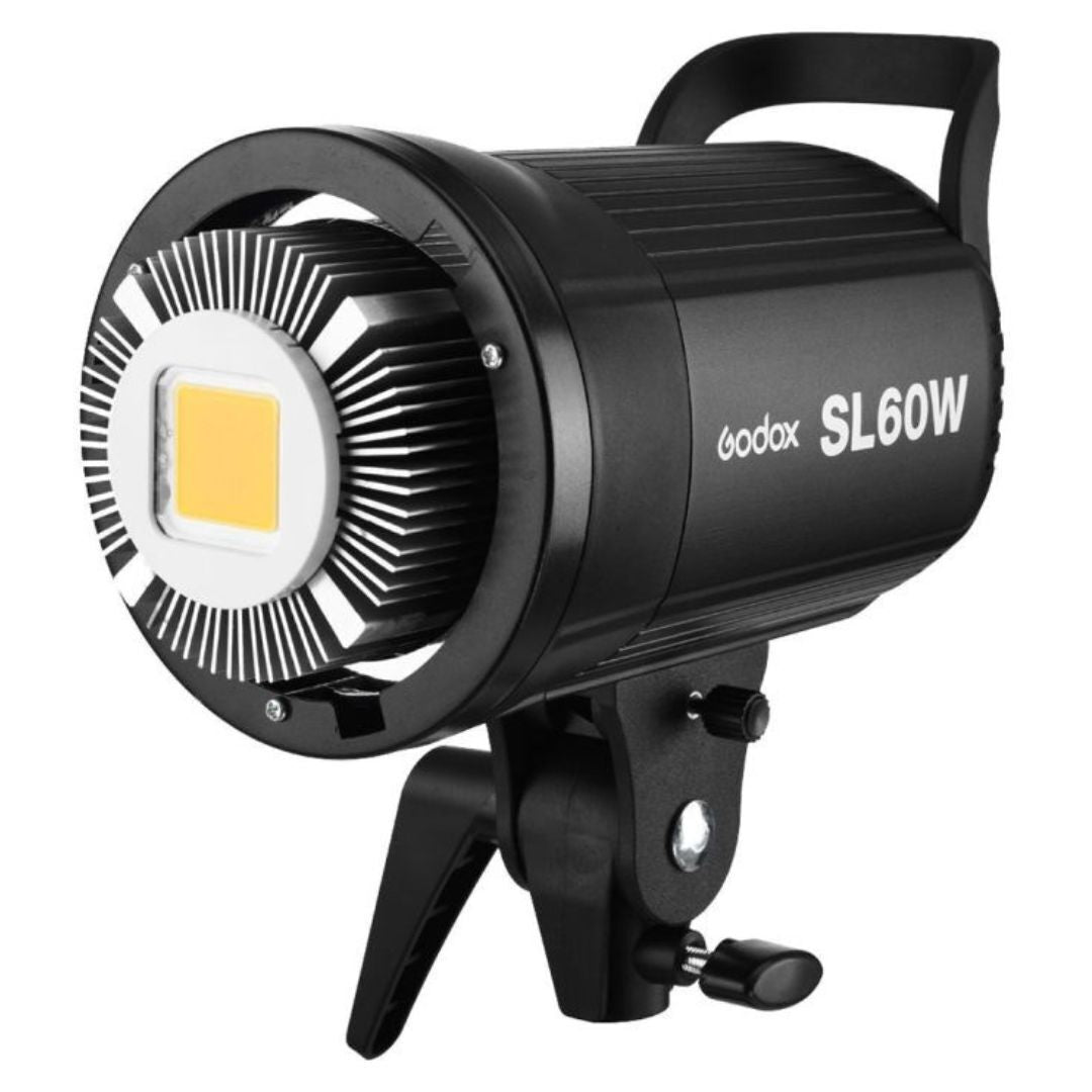 Godox SL60W Daylight LED Video 2-Light Kit with LCD Panel and Wireless Light Adjustment (Black)
