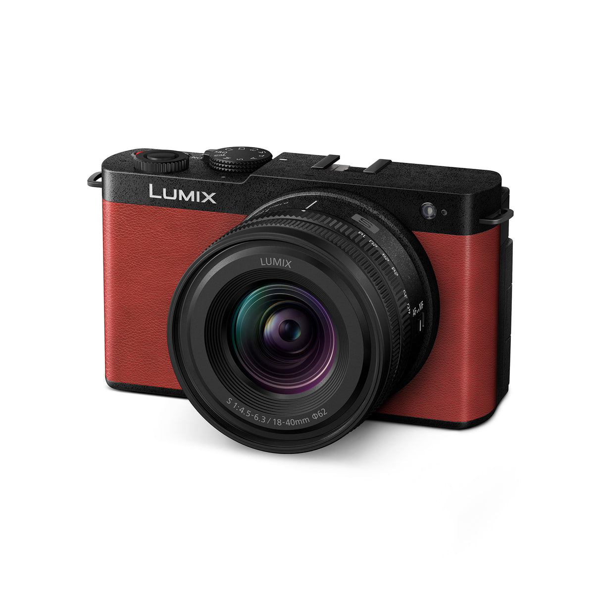 Panasonic Lumix S9N Full-Frame Mirrorless Camera with Lumix S9 1840 Lens Kit (Red)