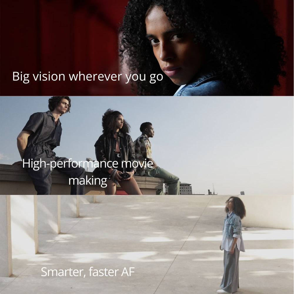 Sony Alpha 7C II Full-Frame Interchangeable Lens Hybrid Camera Body (Silver) with Zoom Lens Bundle