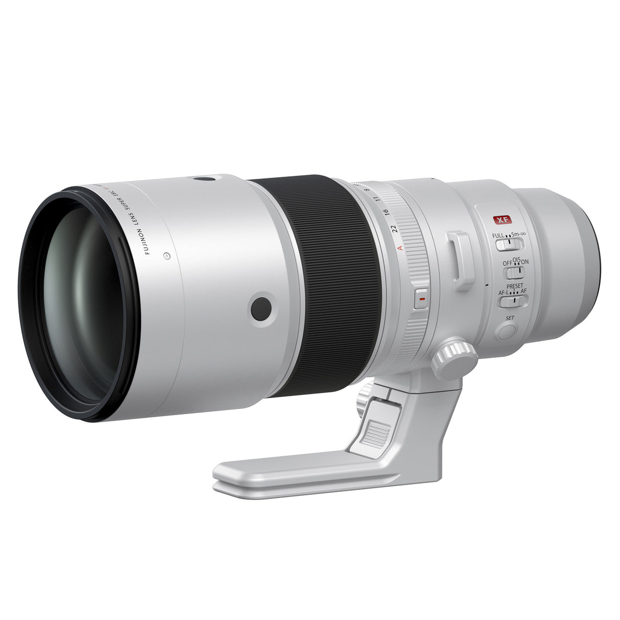 Fujifilm Fujinon XF 500mm F5.6 R LM OIS WR Lens with Linear Motor System and Optical Body (White)