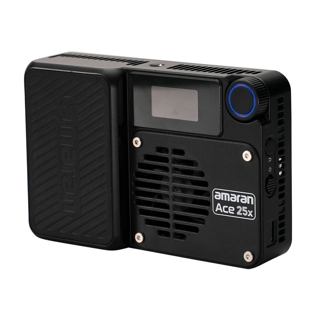 amaran Ace 25x Bi-Color LED Light with Ace Lock Quick-Release Mount and Optical Design (Charcoal)