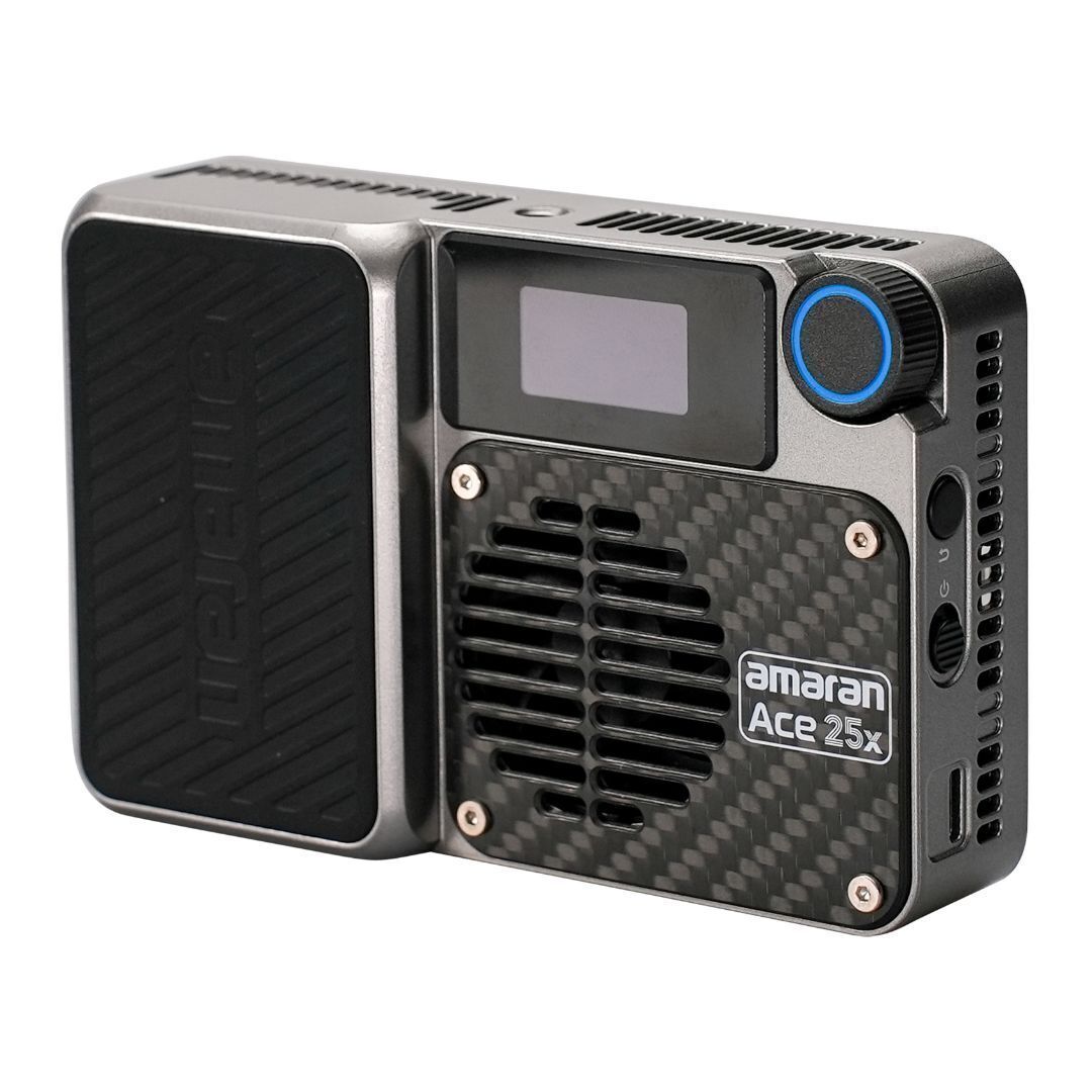 amaran Ace 25x Bi-Color LED Light with Ace Lock Quick-Release Mount and Optical Design (Silver)