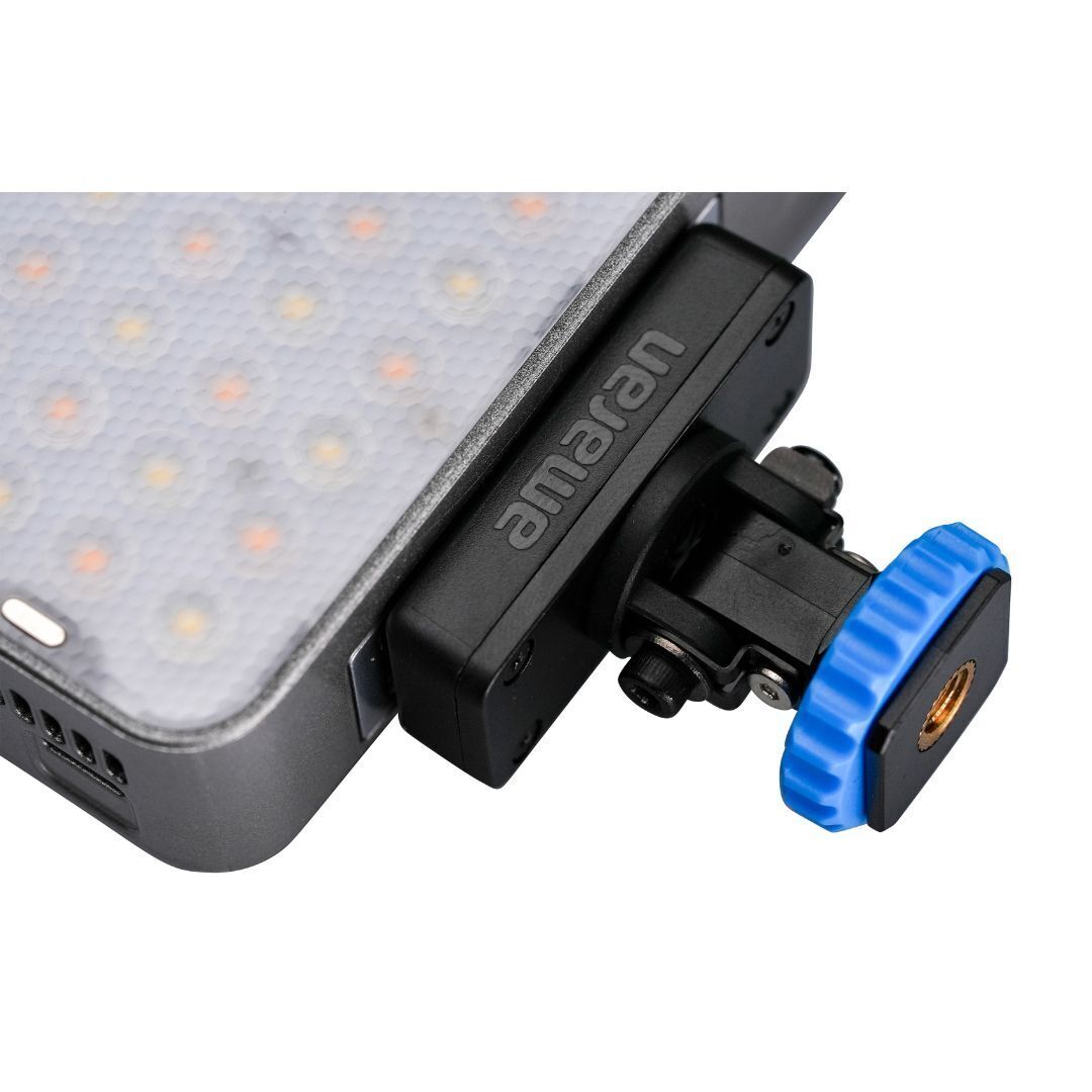 amaran Ace 25c RGBWW Full Color Compact LED Light with Ace Lock Quick-Release Mount (Silver)