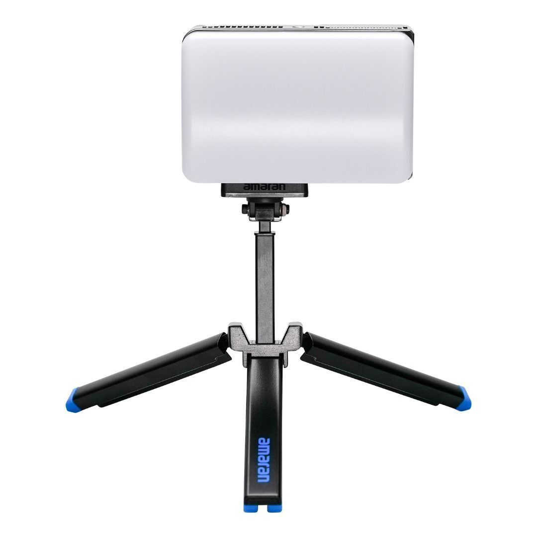 amaran Ace 25c Travel Ready Compact LED Light Creator Kit with Long-Lasting Battery (Silver)