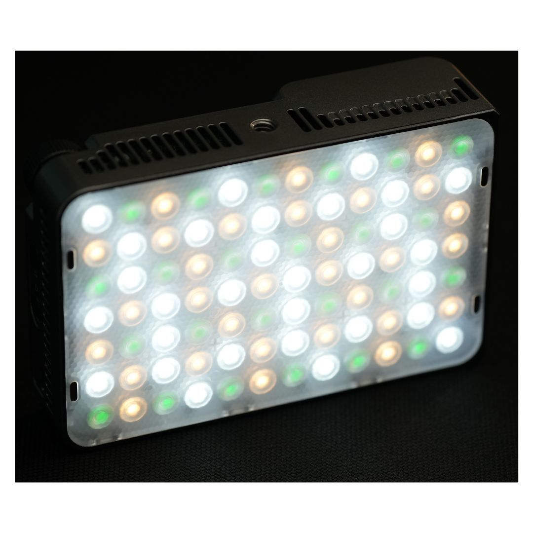amaran Ace 25c Travel Ready Compact LED Light Creator Kit with Long-Lasting Battery (Charcoal)