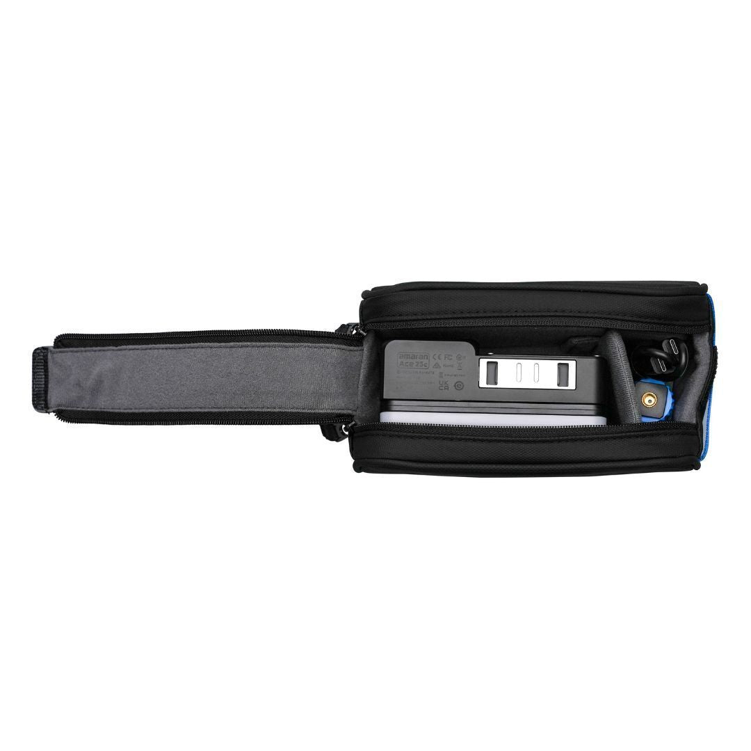 amaran Ace 25c Travel Ready Compact LED Light Creator Kit with Long-Lasting Battery (Charcoal)