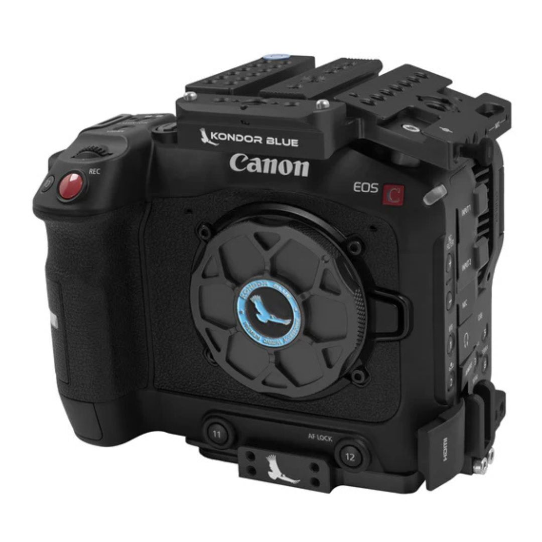 Kondor Blue Canon C70 Modular Design Camera Cage with Top Handle and Mic Mount (Raven Black)