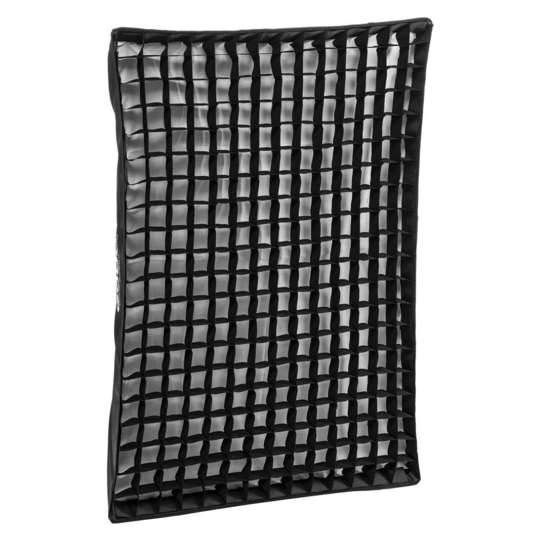 Godox 27.6 x 39.4-Inch Softbox with Bowens Speedring and Grid with White Interior