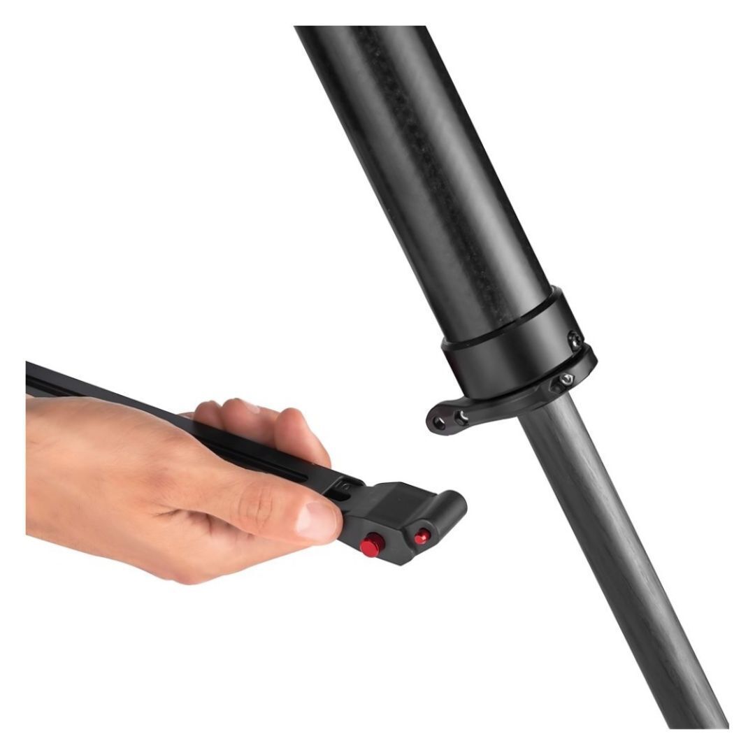 Manfrotto 635 Fast Single Tube Carbon Fiber Tripod Legs with Twist-Lock Technology (Black)