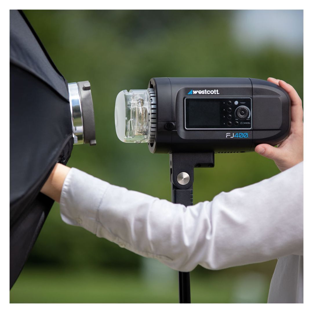 Westcott FJ400 Strobe 2-Light Location Hard Case Kit with FJ-X3 M Universal Wireless Trigger