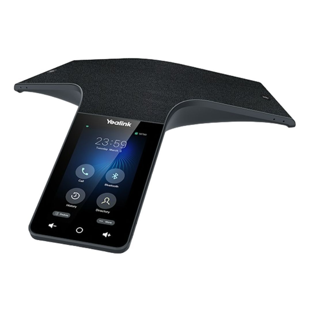 Yealink 5-Inch Multi-Touch Optimal HD Audio IP Conference Phone with 13-Microphone Array (Black)