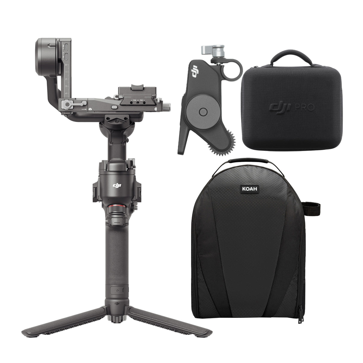 DJI RS 4 Gimbal Stabilizer Combo with Sling Camera Bag Bundle
